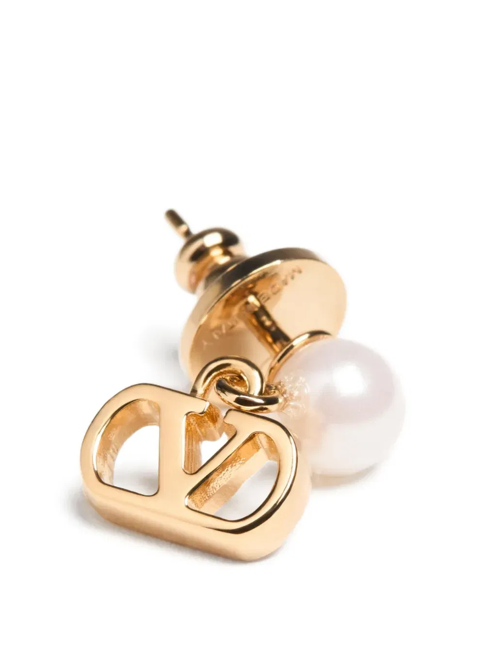 VLogo earrings