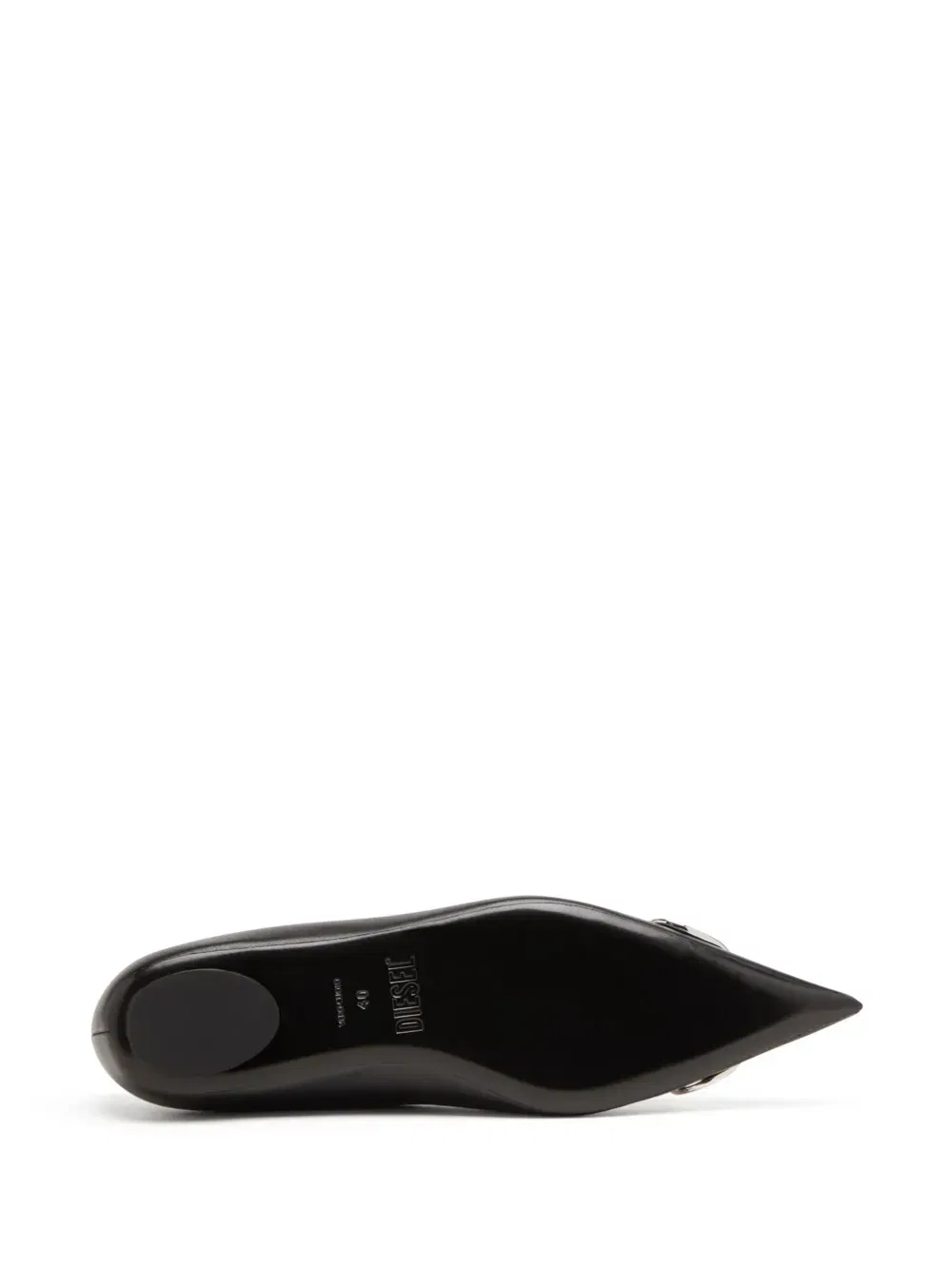 D-venus leather ballerina shoes