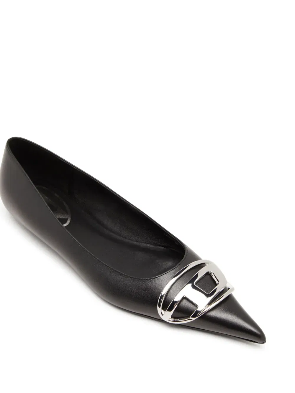 D-venus leather ballerina shoes