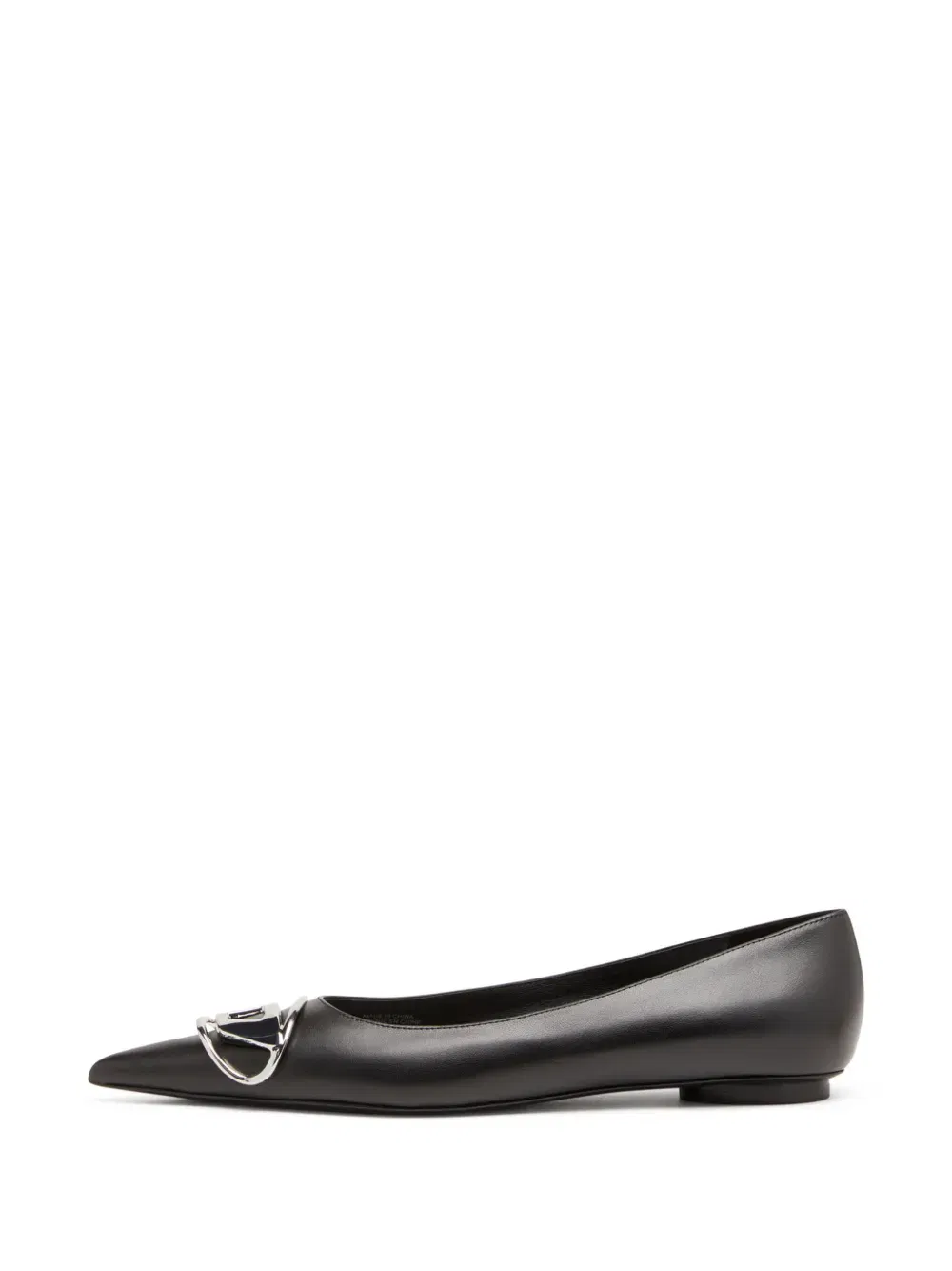 D-venus leather ballerina shoes