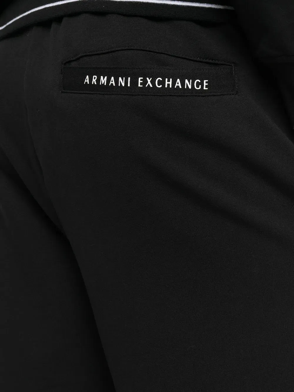 ribbed-edge track trousers