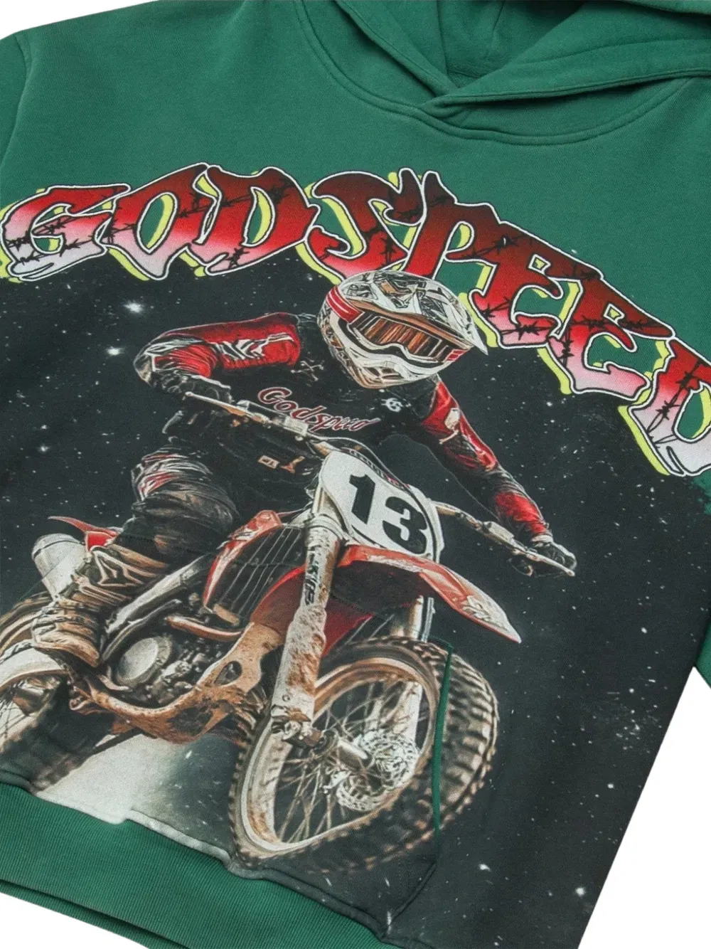 Motocross art-sleeve Hoodie