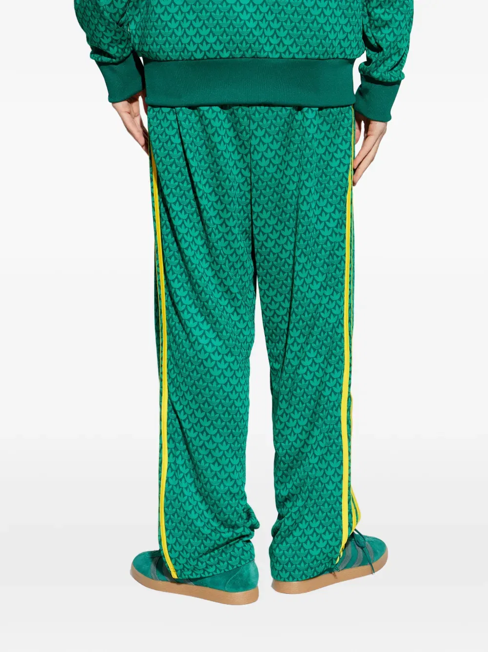 patterned track pants