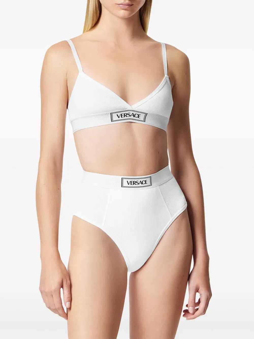 logo-waistband fine-ribbed briefs
