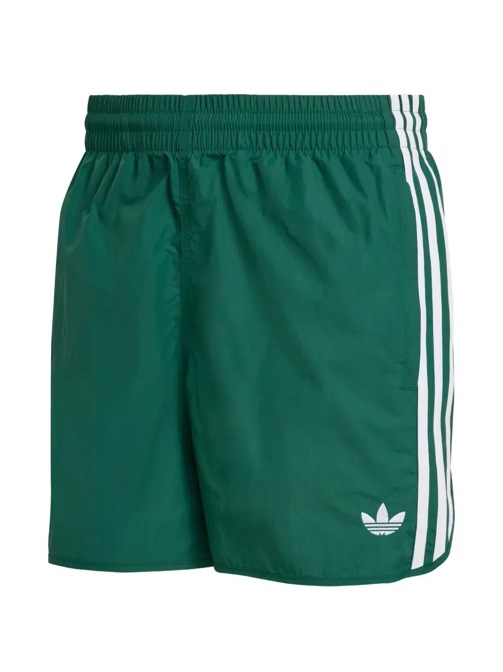 three-stripe logo shorts