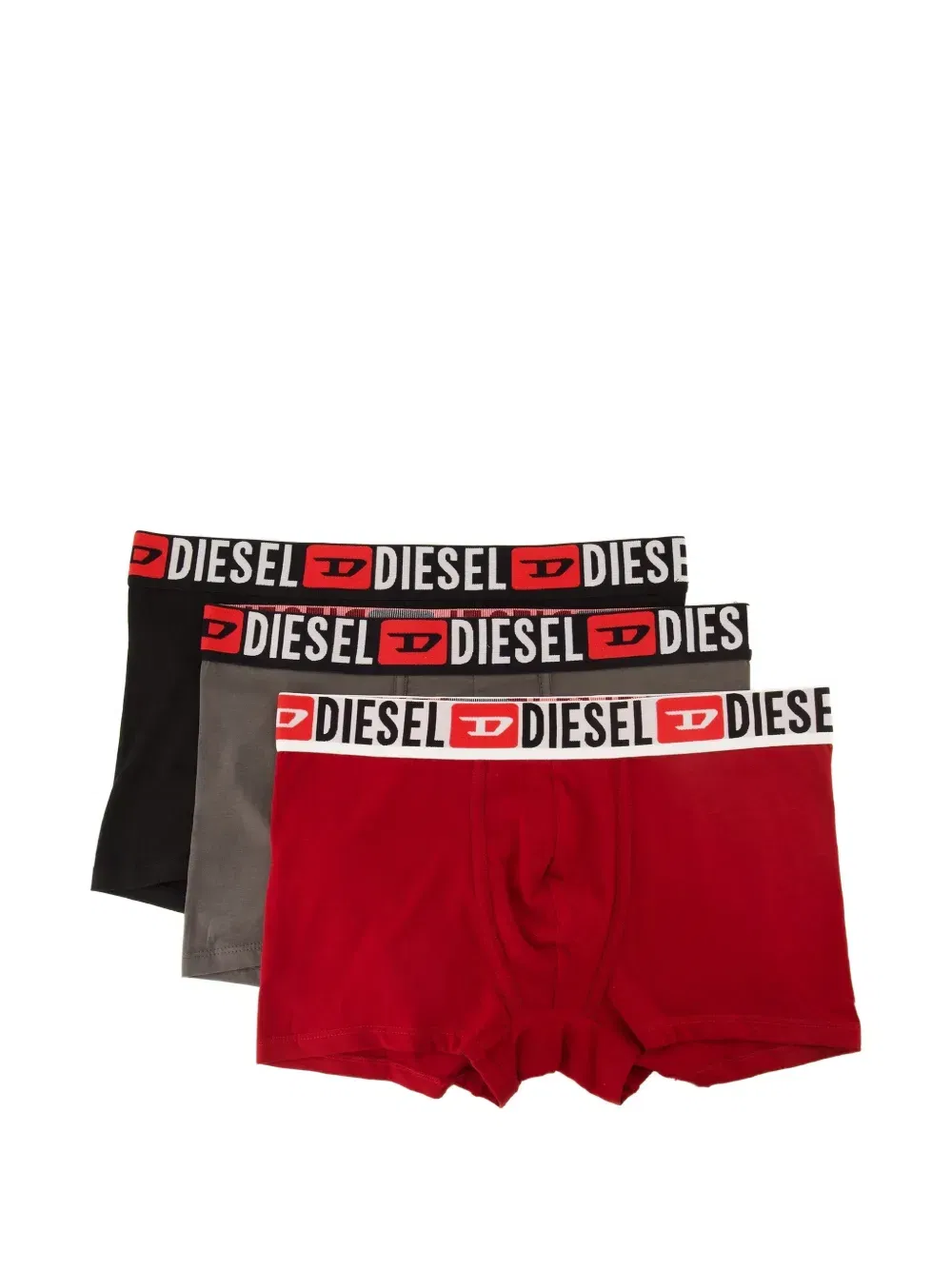 logo-waistband slim boxers (pack of three)