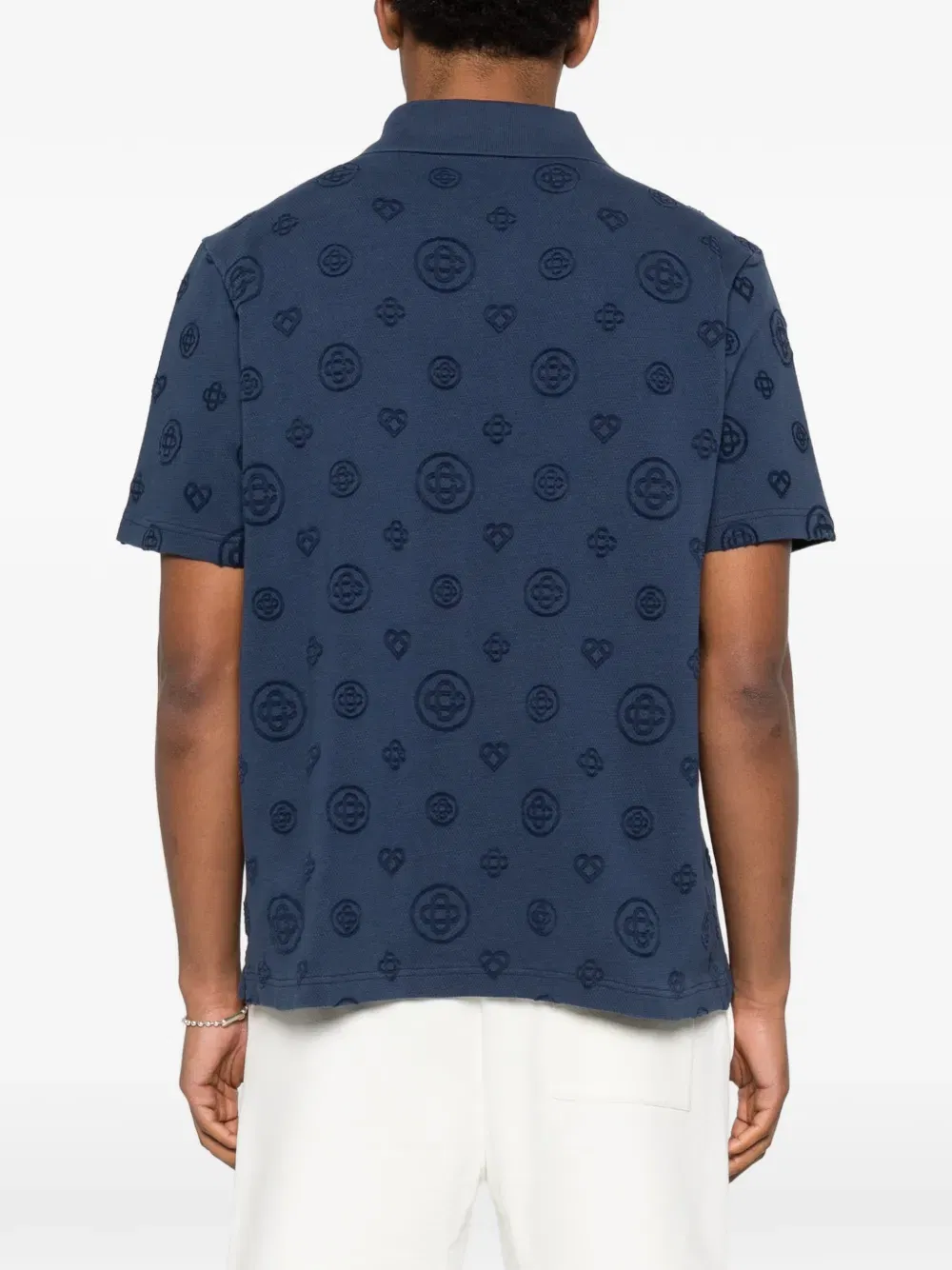 monogram polo shirt