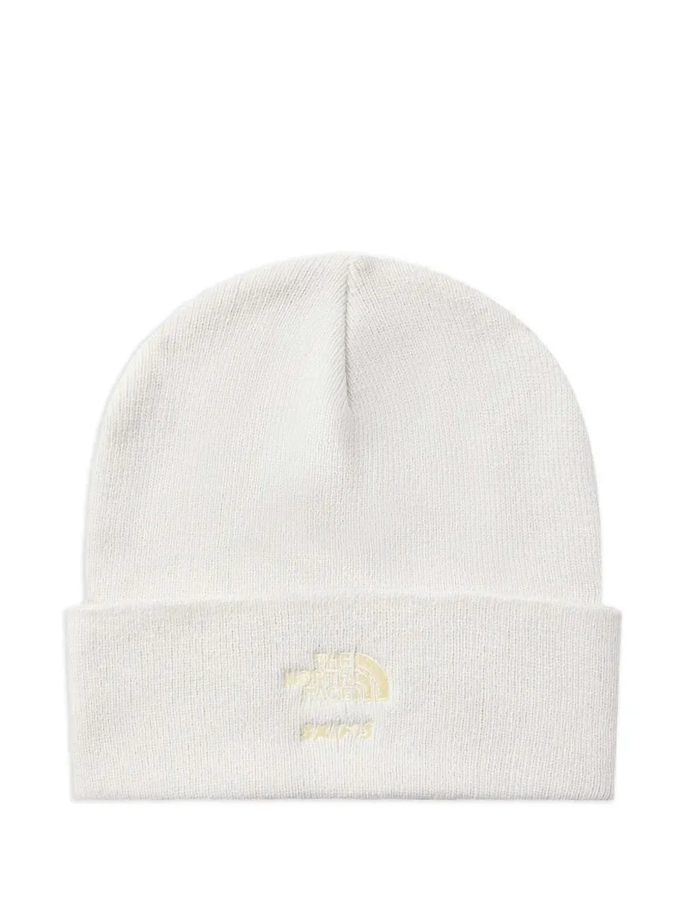 x The North Face embroidered beanie