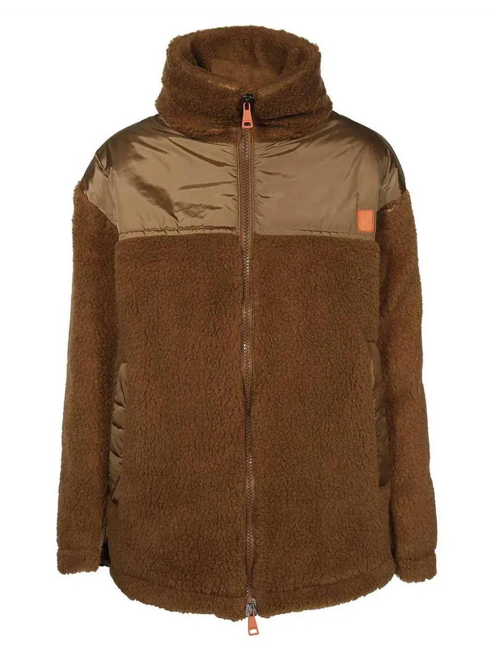 fleece oversized jacket