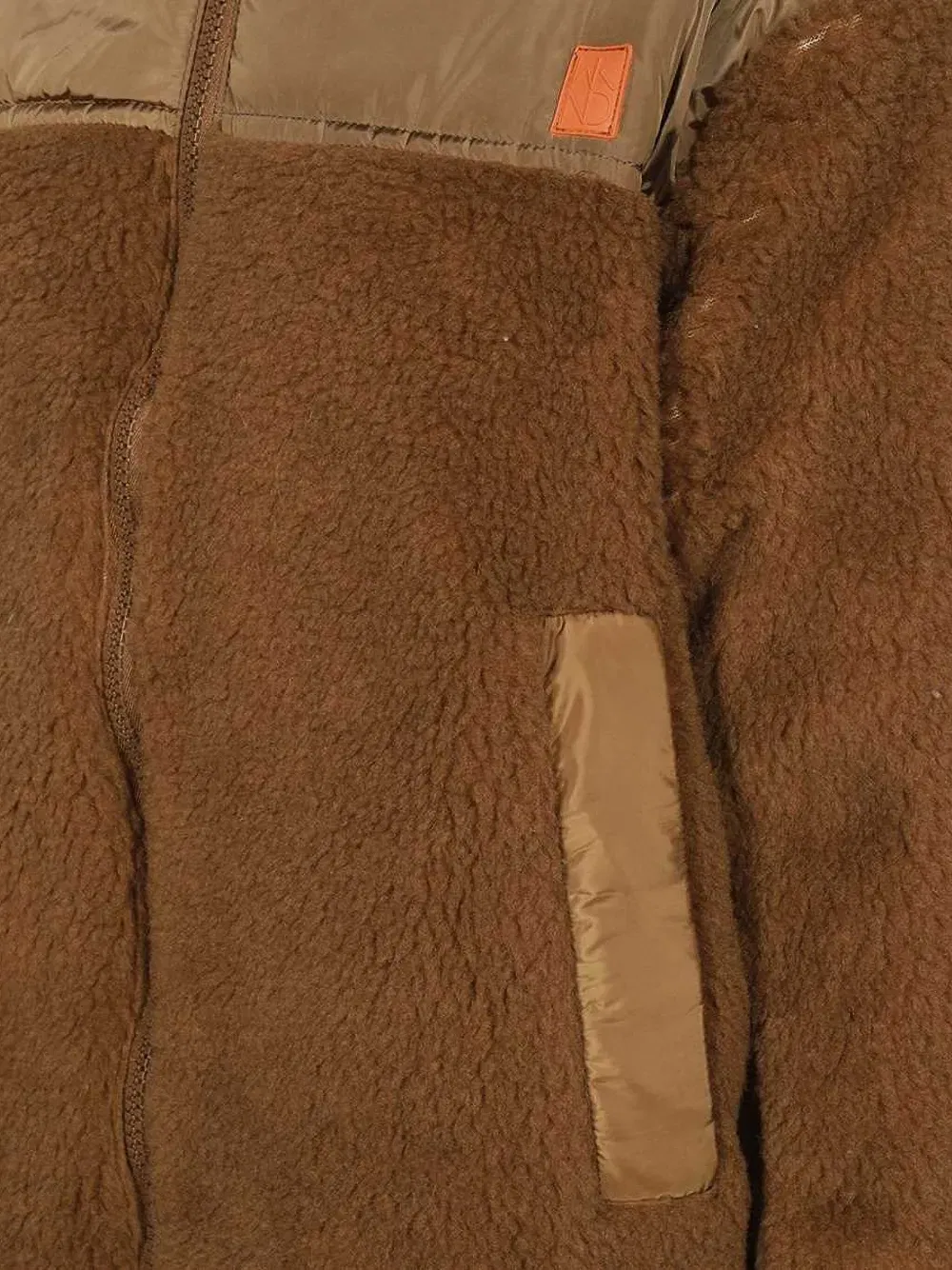 fleece oversized jacket
