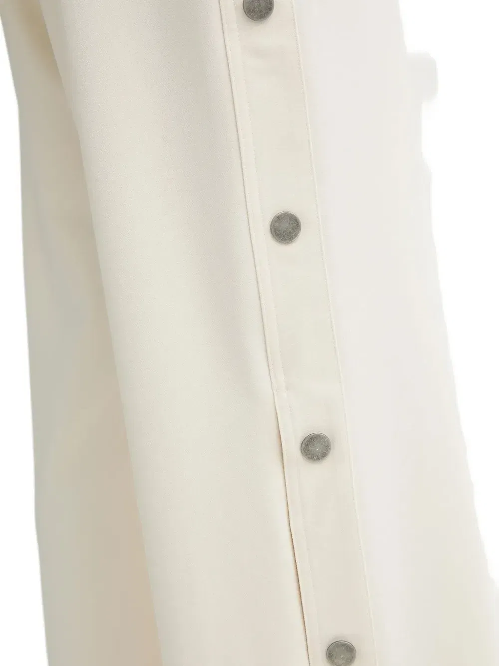 Josta elastic-waist button-detail track pants