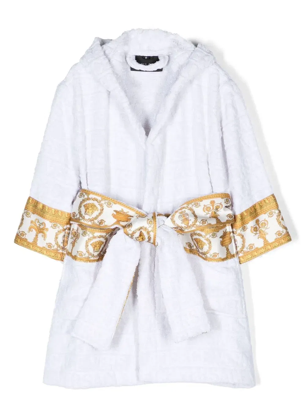 I Love Baroque hooded bathrobe