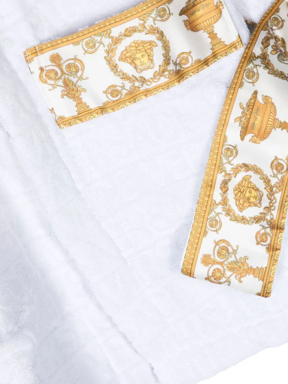 I Love Baroque hooded bathrobe