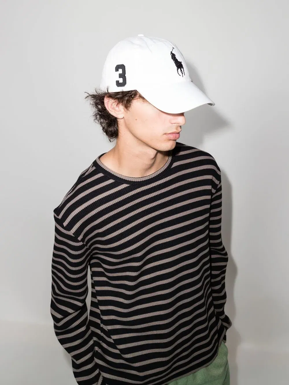 Polo Pony-embroidered cotton cap