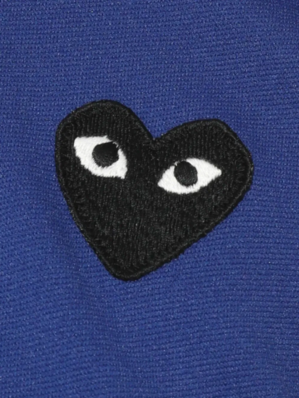 heart logo-patch track jacket