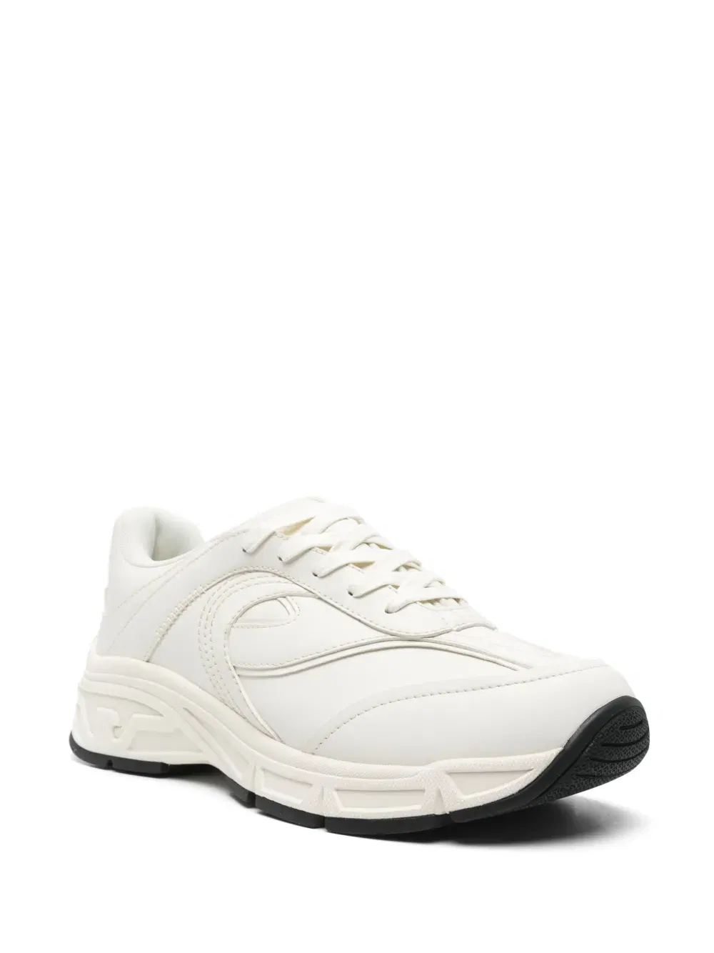 rubberised-logo sneakers