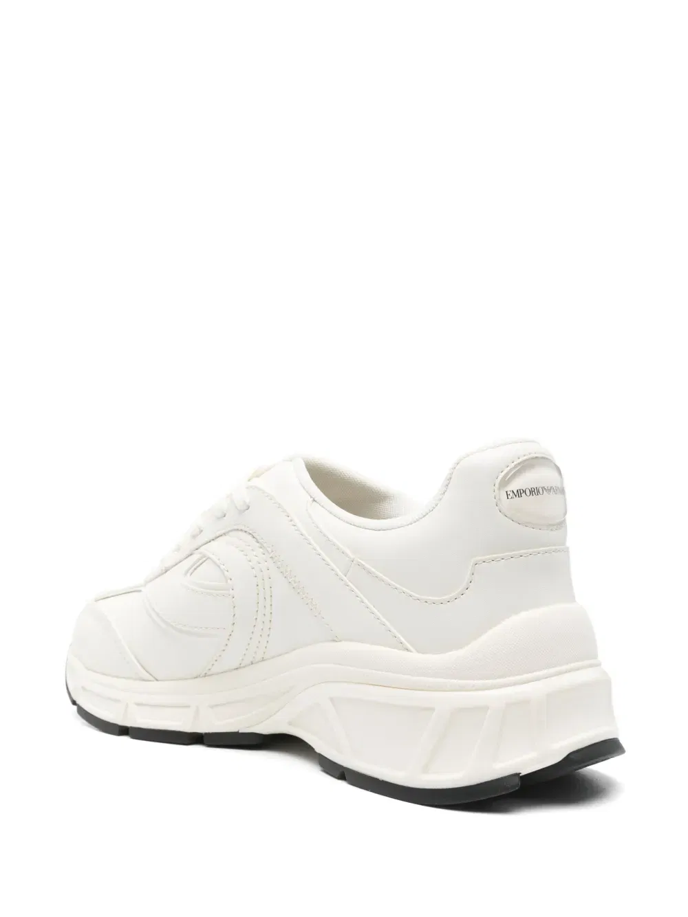 rubberised-logo sneakers