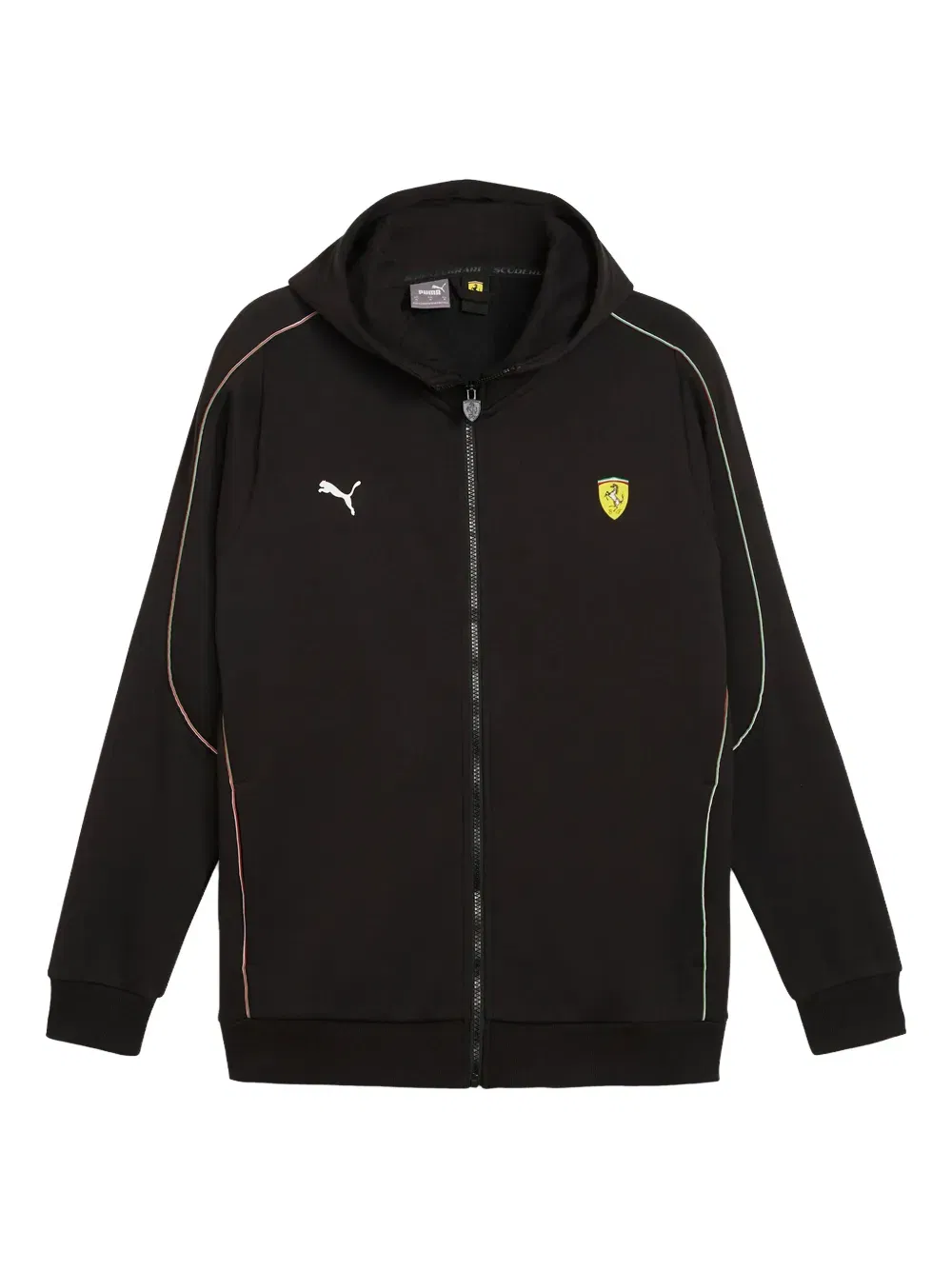 hooded race sweatshirt