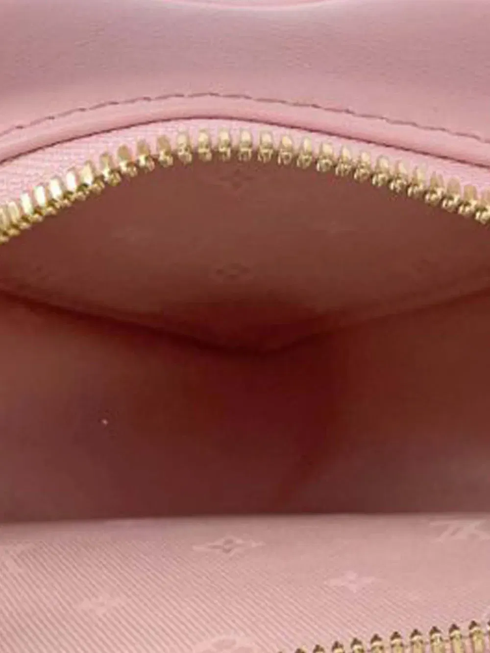 2021-2026 Monogram Embroidered Pop My Heart Pouch satchel