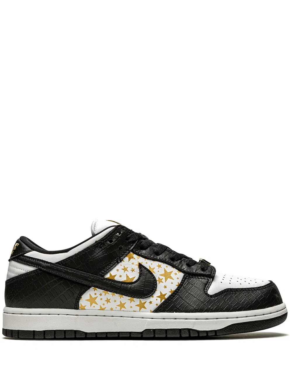 x Supreme SB Dunk Low "Stars/Black" sneakers