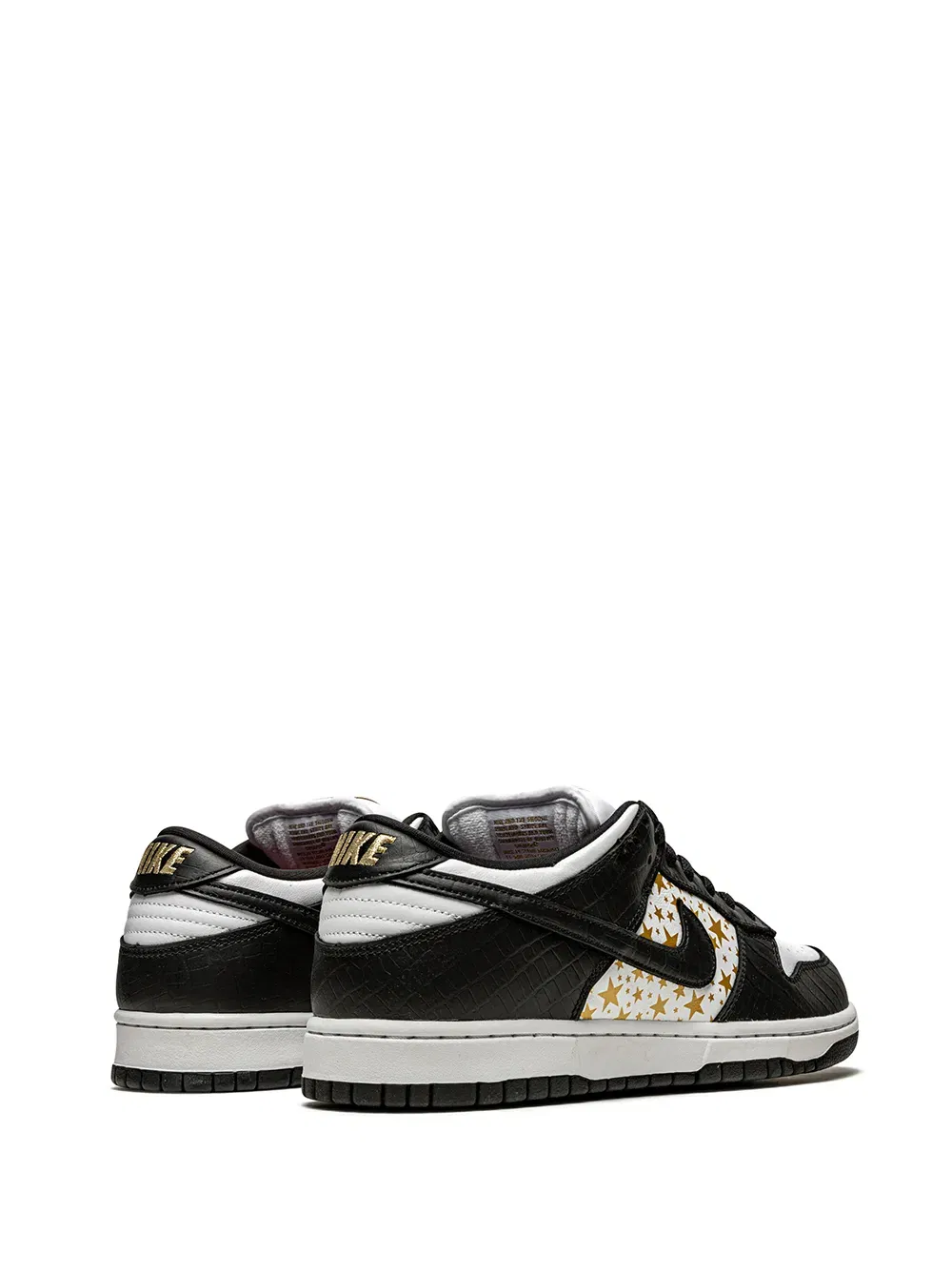 x Supreme SB Dunk Low "Stars/Black" sneakers