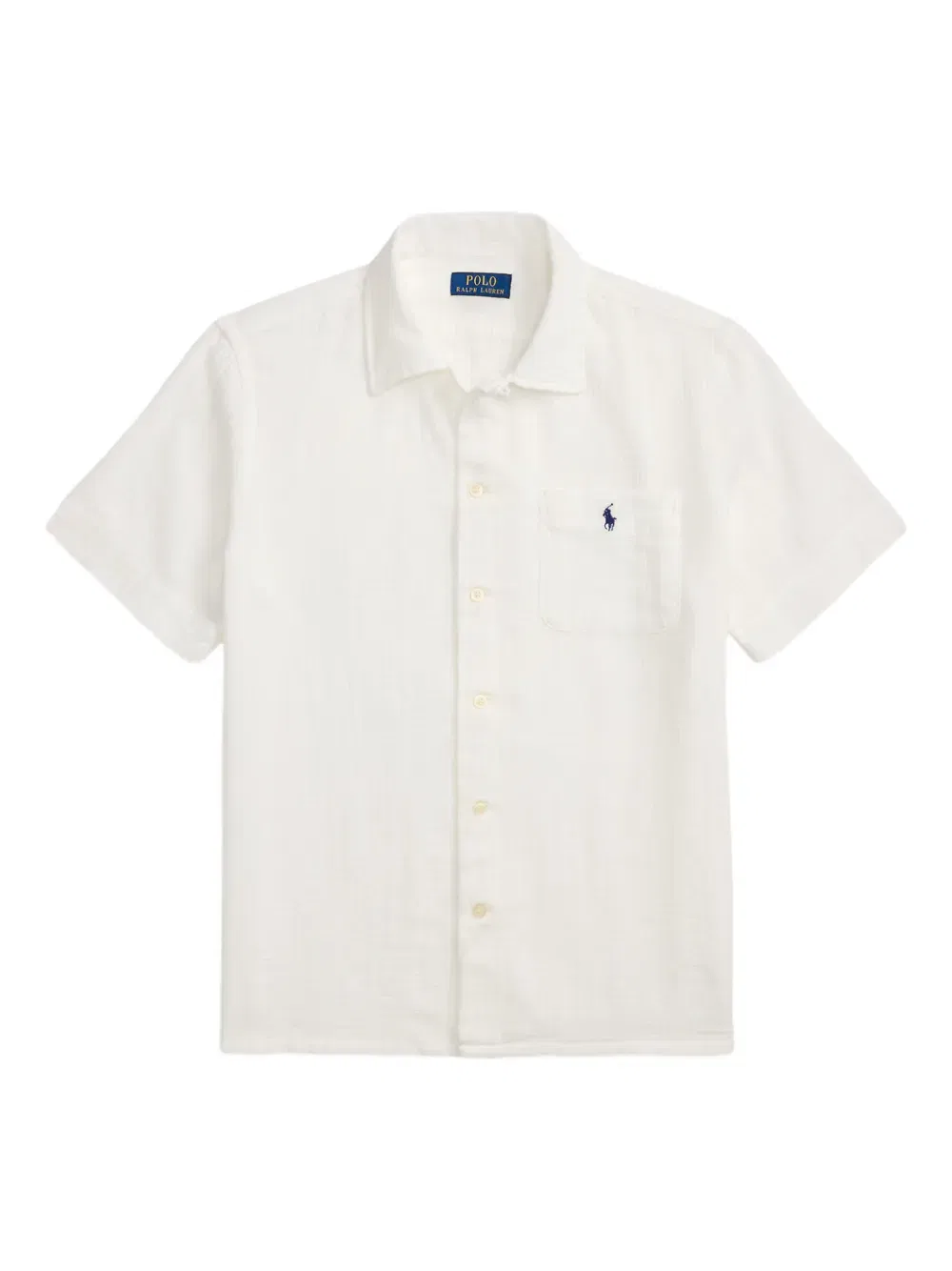 embroidered pocket shirt