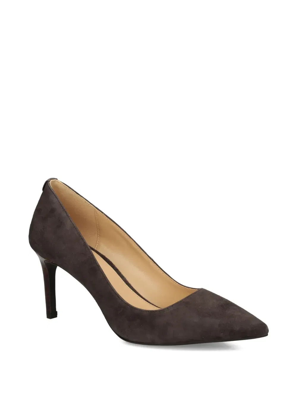 80mm pointed-toe suede pumps