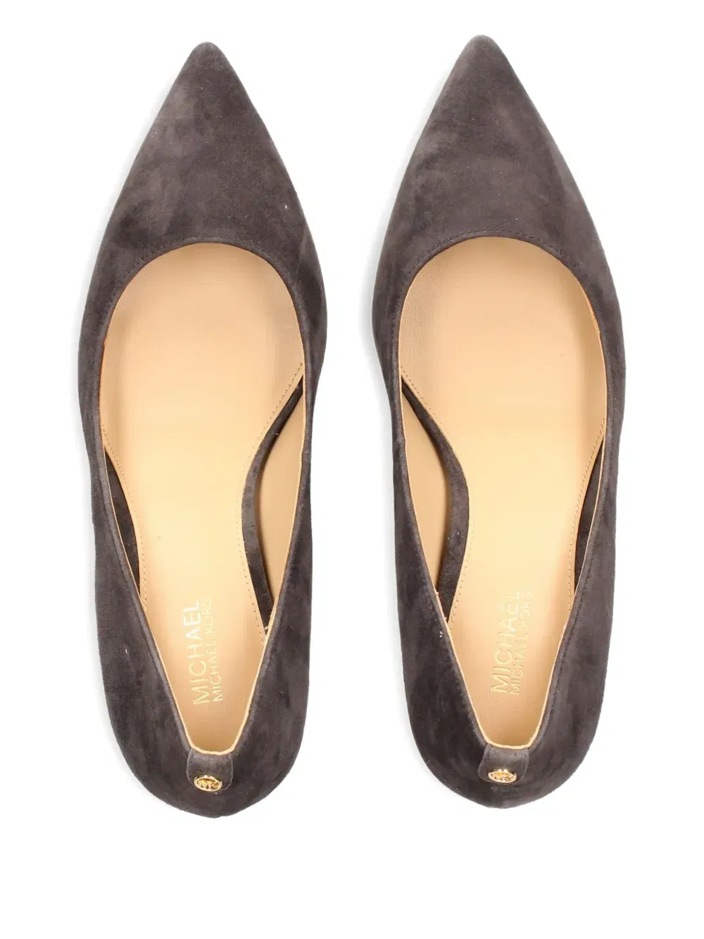 80mm pointed-toe suede pumps