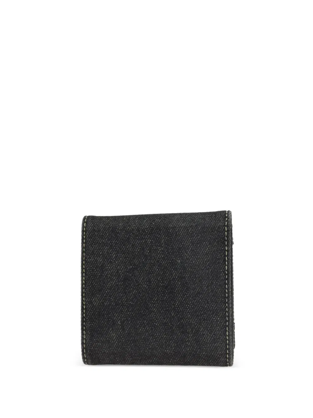 2001 denim tri-fold wallet