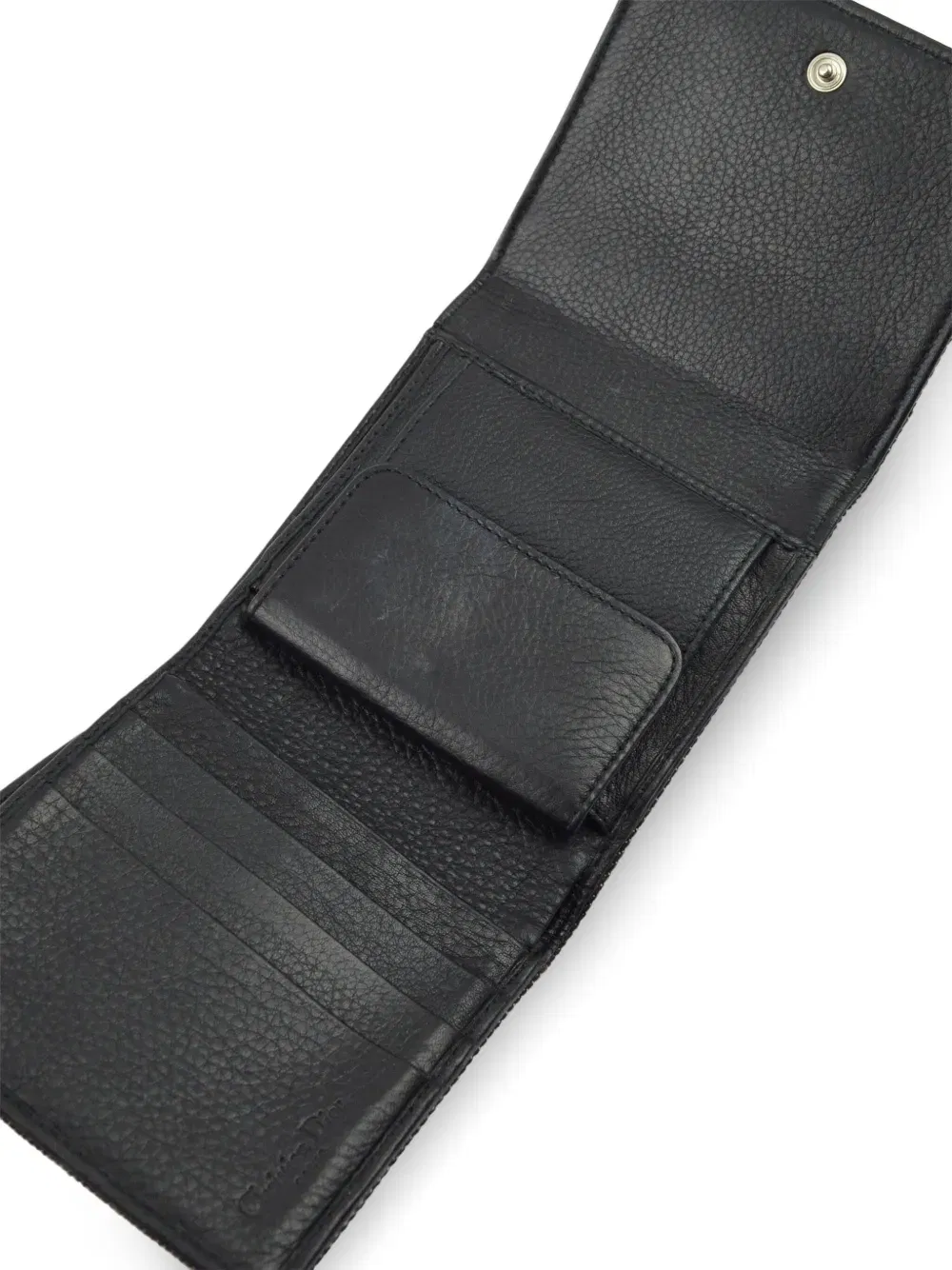 2001 denim tri-fold wallet