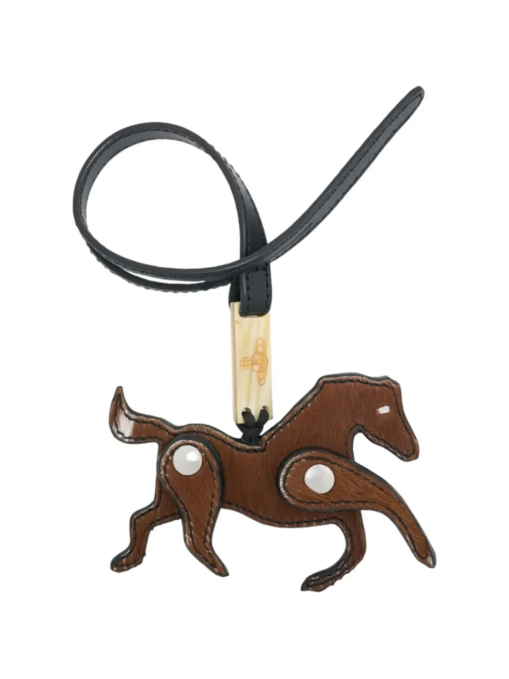 horse charm keyring