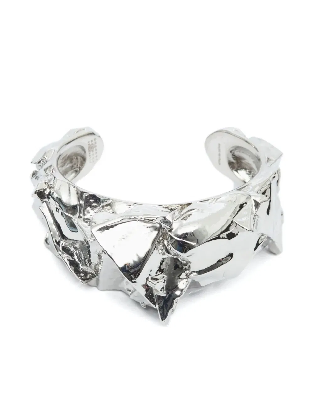 polished-finish cuff bracelet