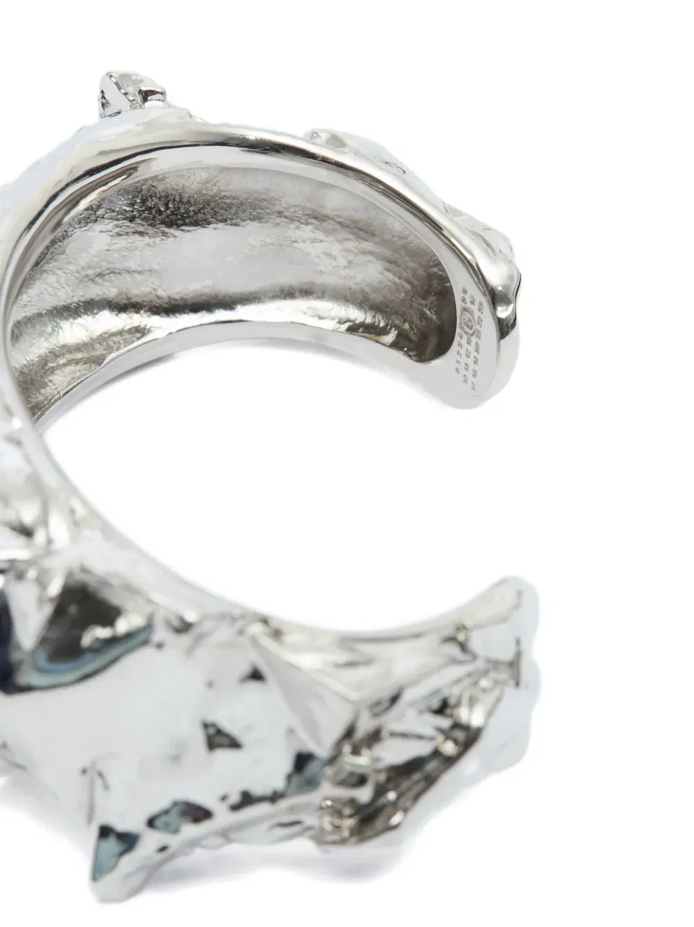 polished-finish cuff bracelet