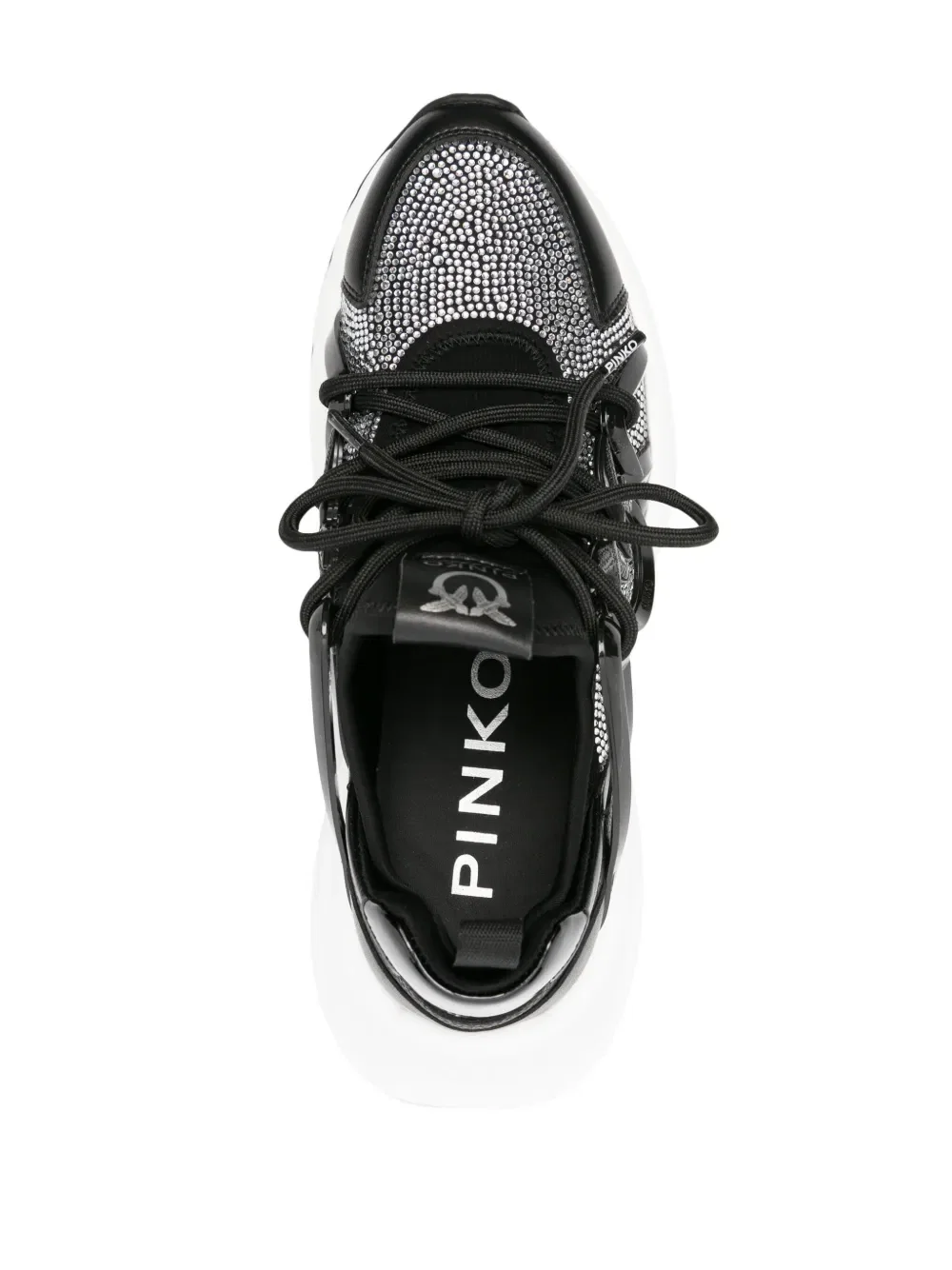 Love Birds-detail chunky sneakers
