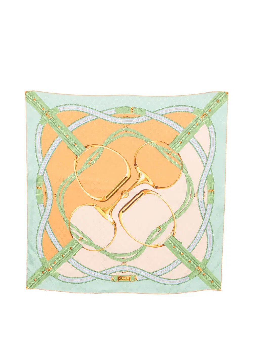 bridle print scarf