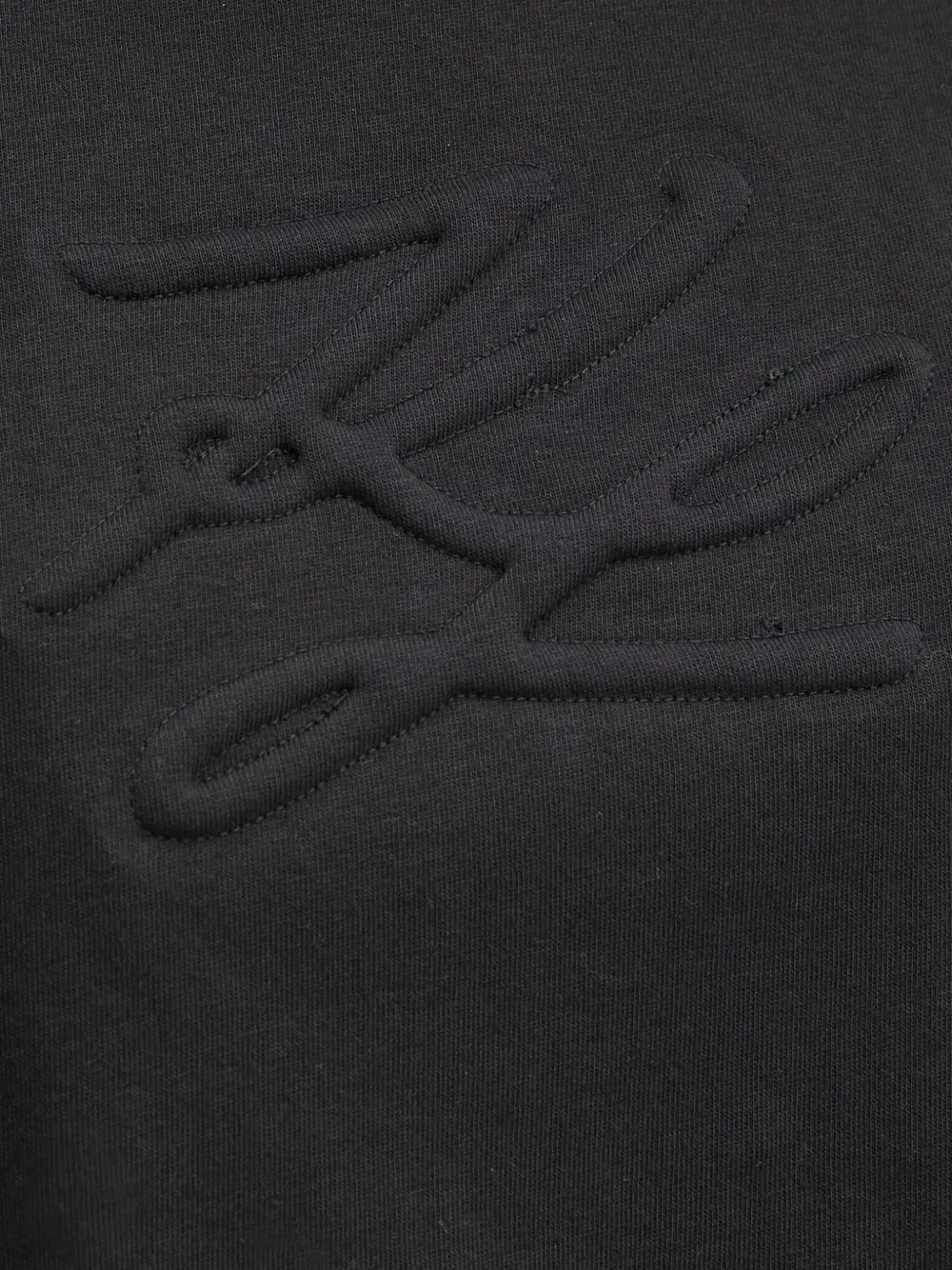 logo-embossed boxy T-Shirt
