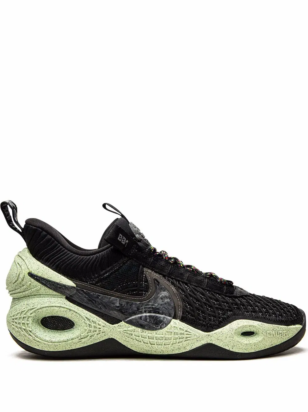 Cosmic Unity "Green Glow" sneakers