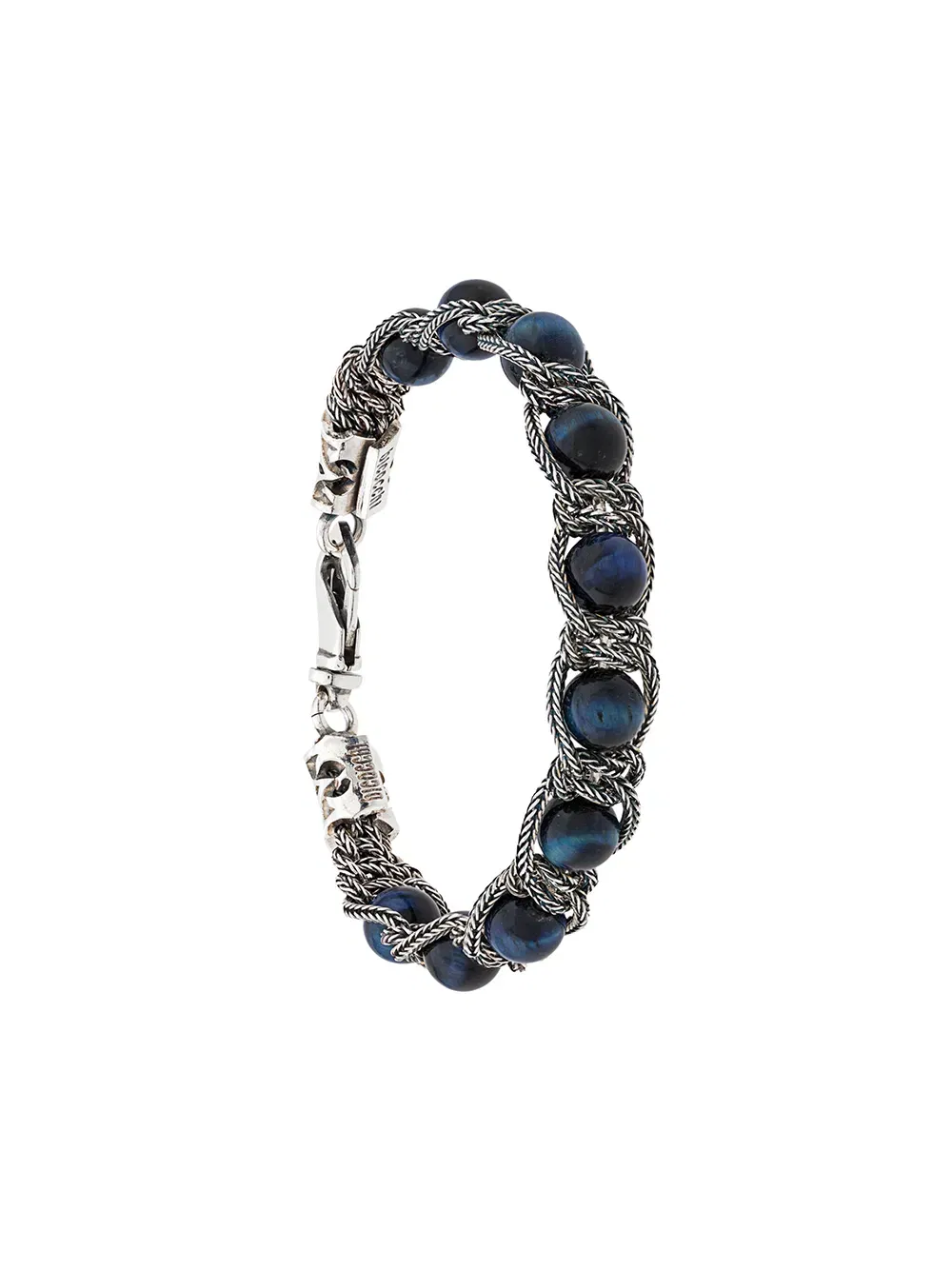 beaded chain bracelet