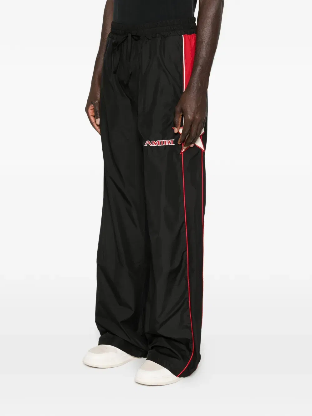 star panelled track pants