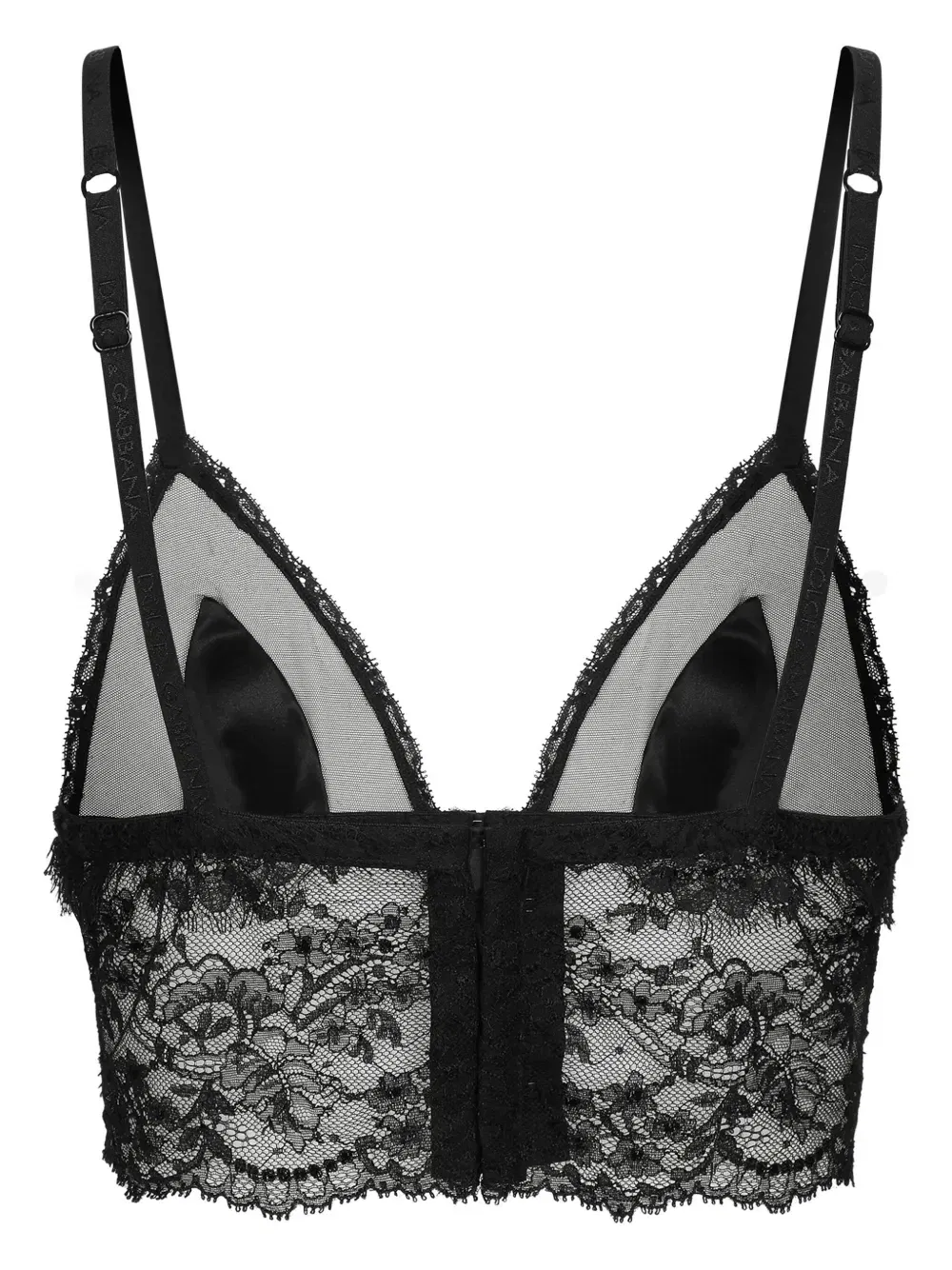 lace longline bralette