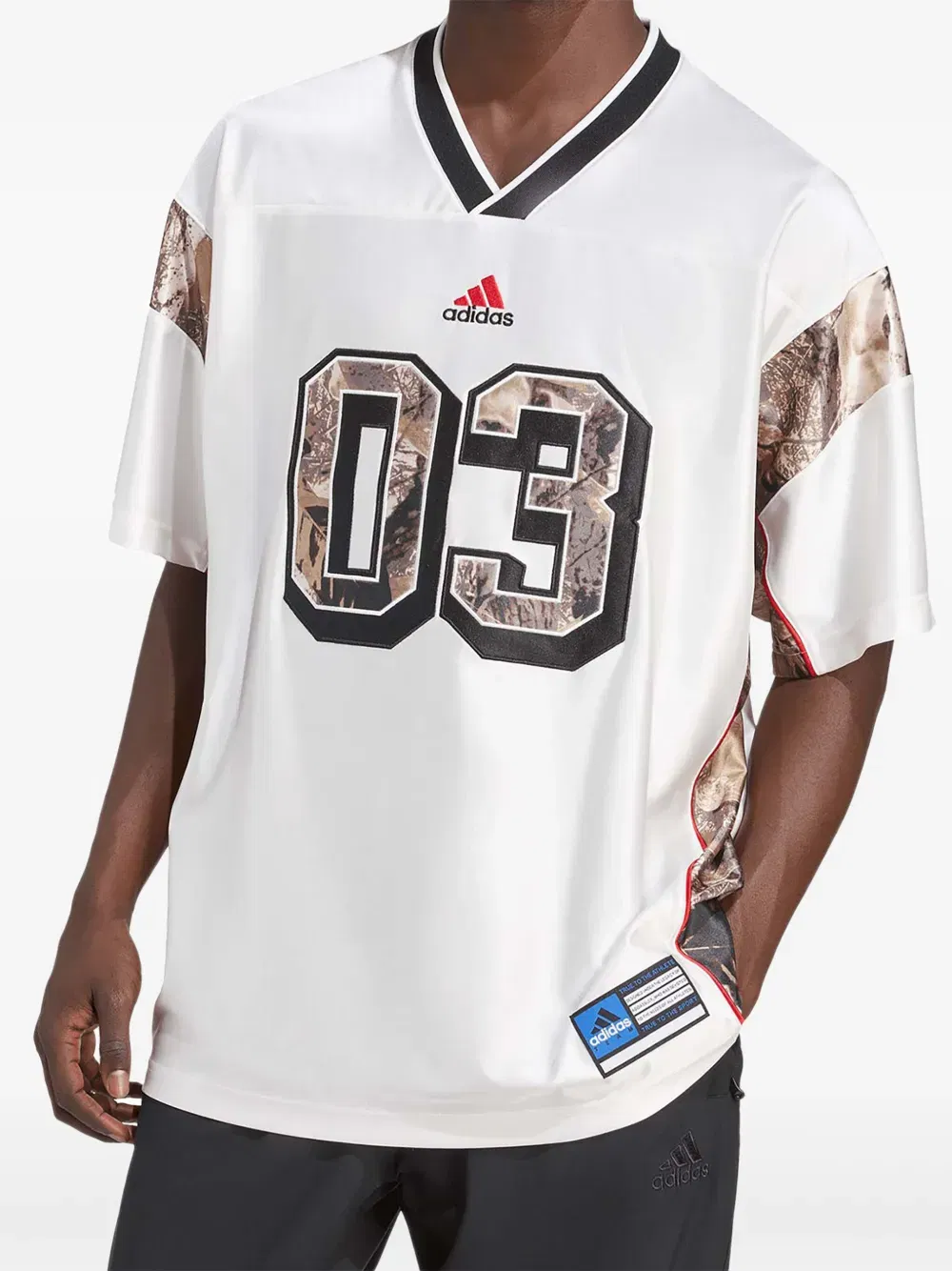 camouflage-panel T-Shirt