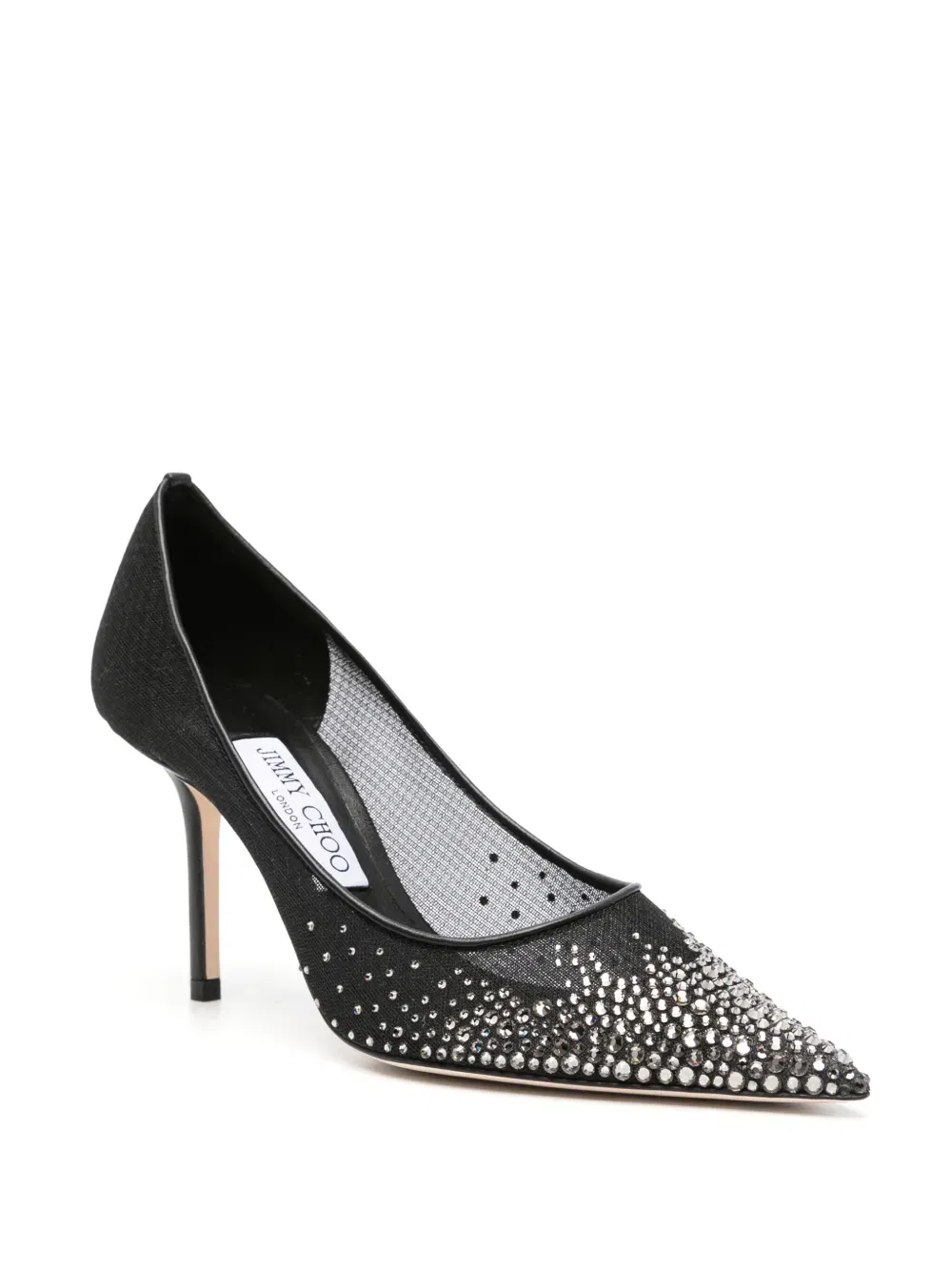 Love 85mm crystal-embellished pumps