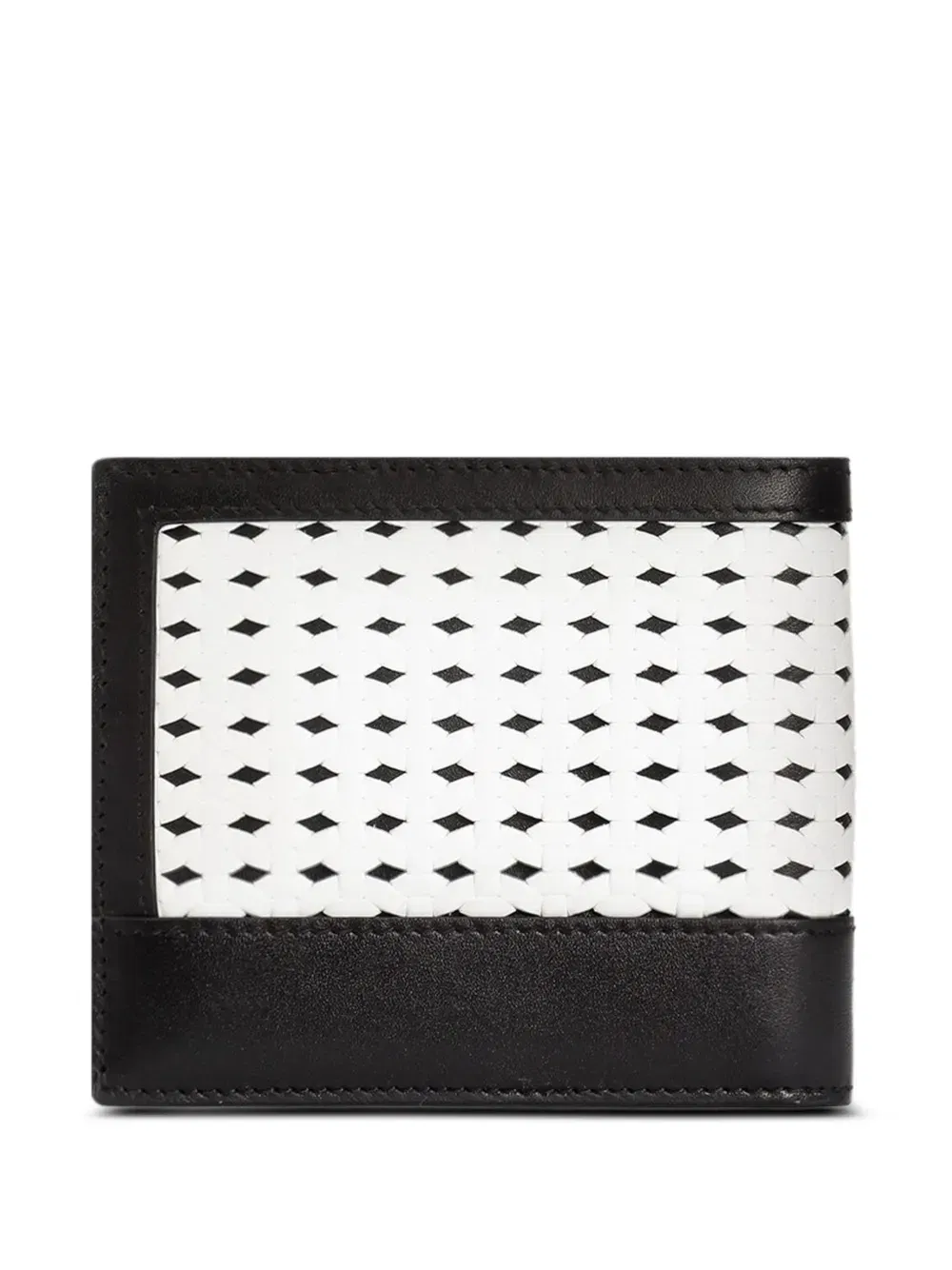 bi-fold woven wallet