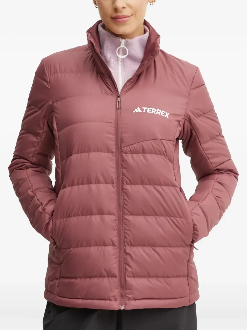 Terrex high-neck quilted jacket