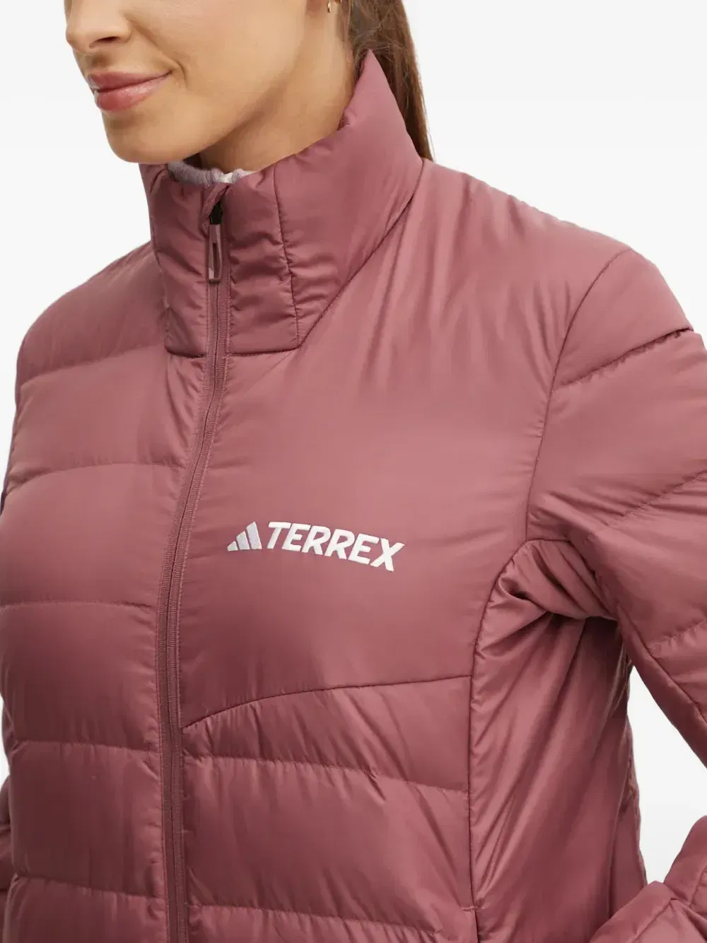 Terrex high-neck quilted jacket