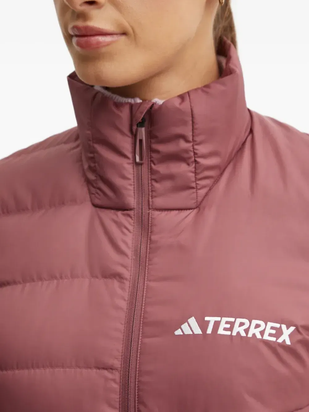 Terrex high-neck quilted jacket