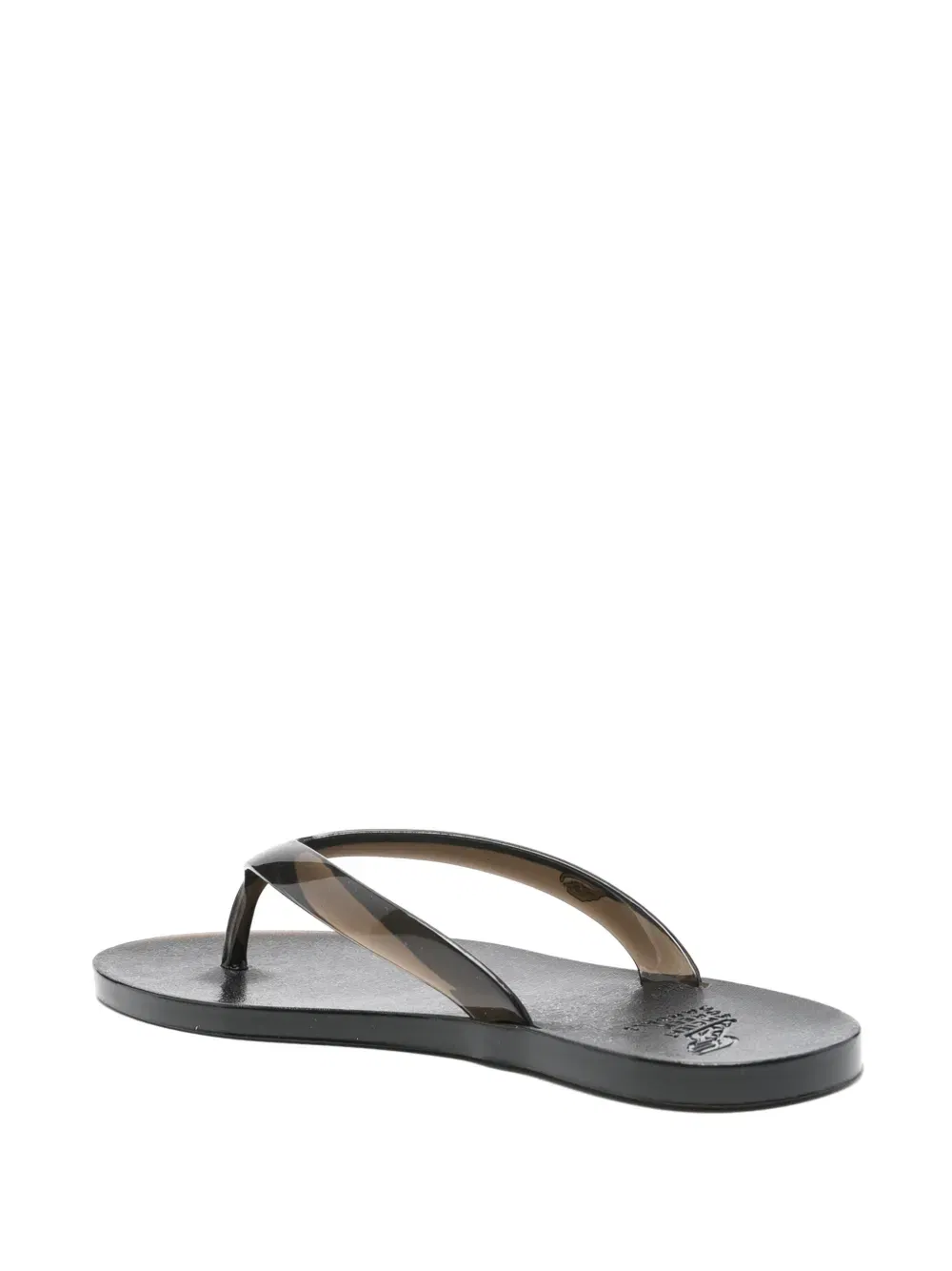 translucent-design flip flops