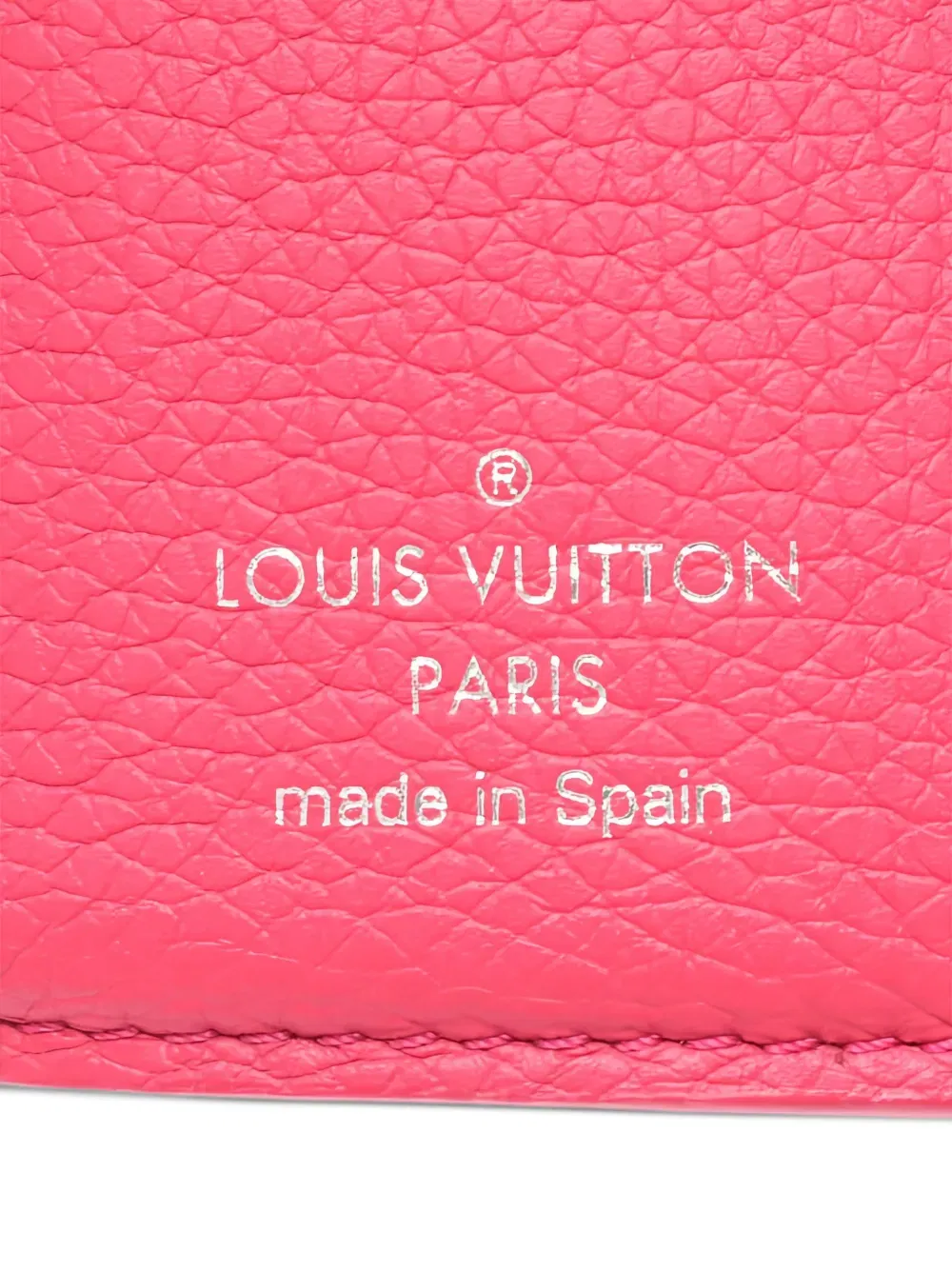 2020 mini Portefeuil lock trifold leather wallet