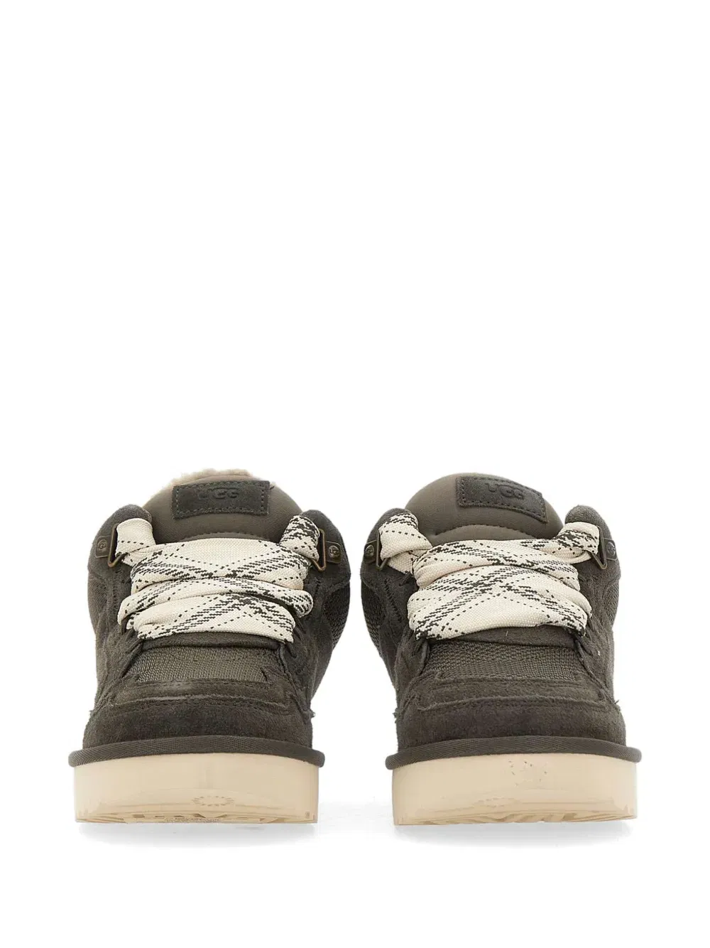 padded-collar low-top sneakers