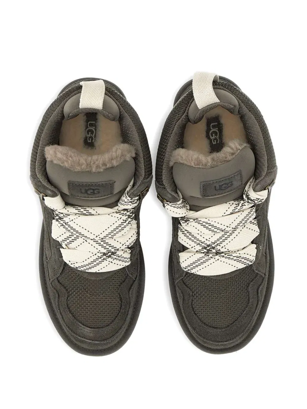 padded-collar low-top sneakers